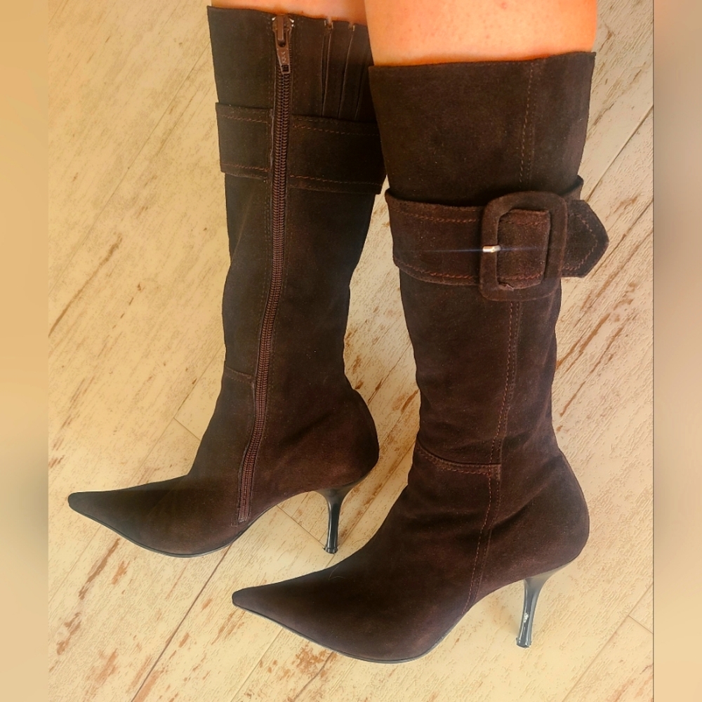 Brown boots